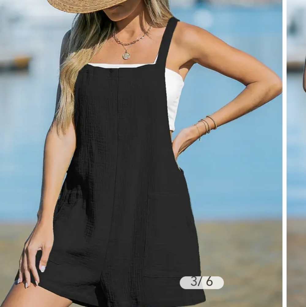 Cupshe Black Jumpsuit Romper